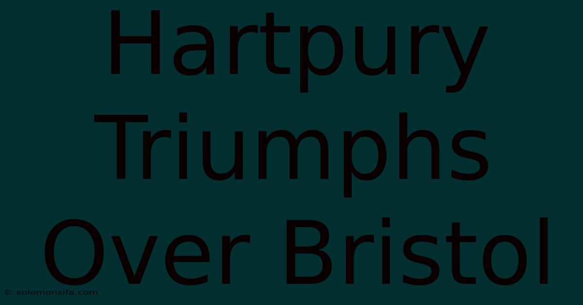 Hartpury Triumphs Over Bristol